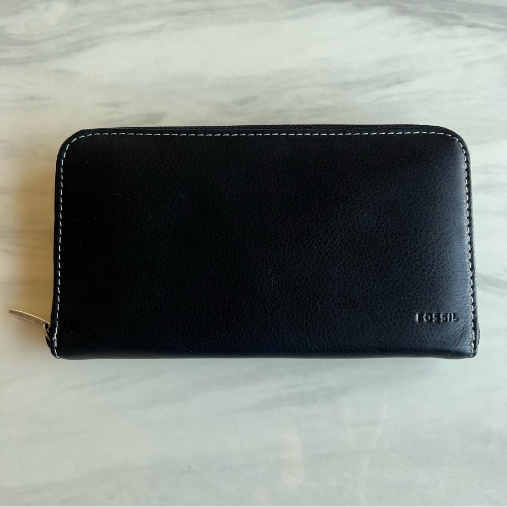 Genuine Leather Fossil Wallet